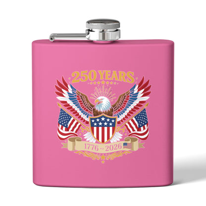 Stainless Steel Flask, 6oz