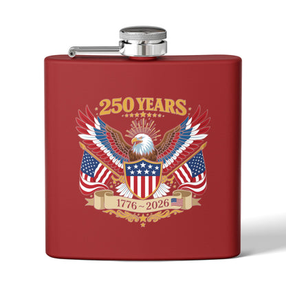 Stainless Steel Flask, 6oz