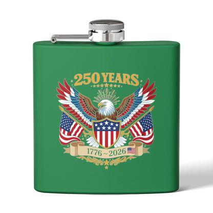 Stainless Steel Flask, 6oz