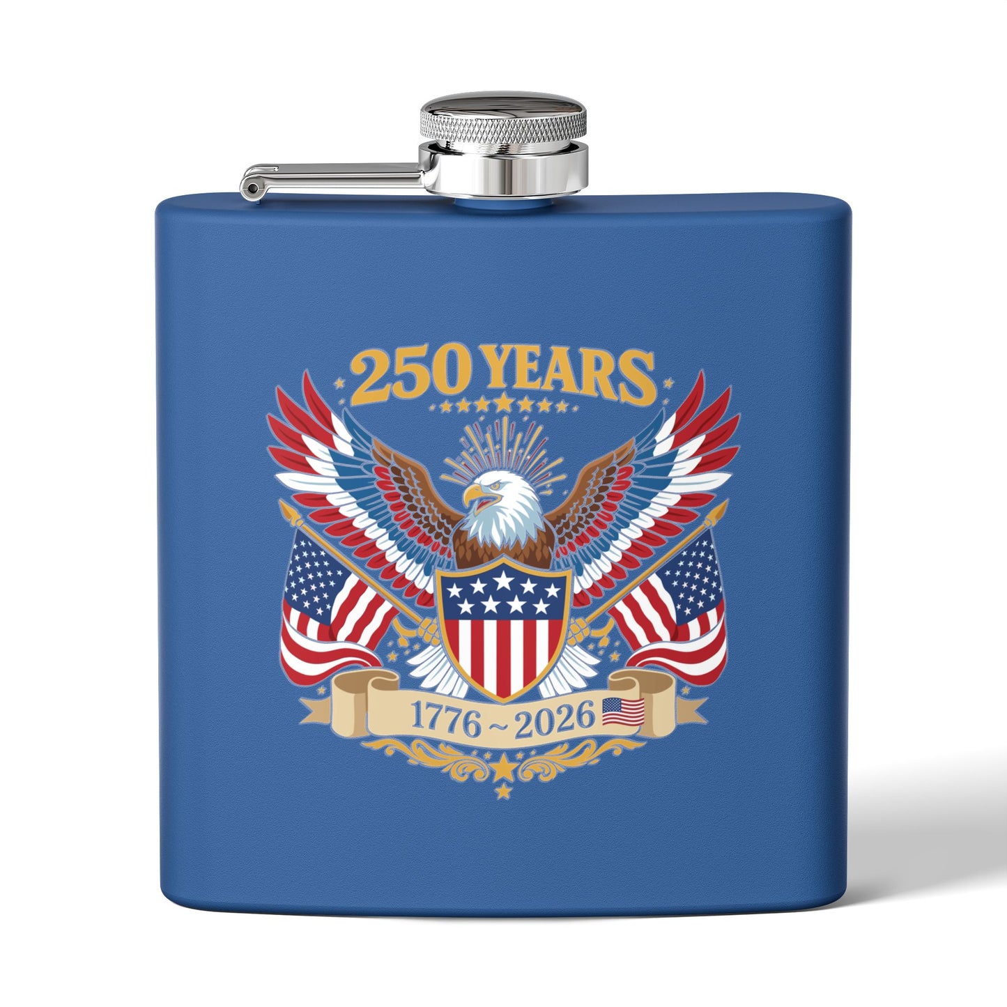 Stainless Steel Flask, 6oz