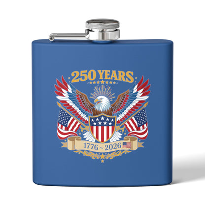 Stainless Steel Flask, 6oz