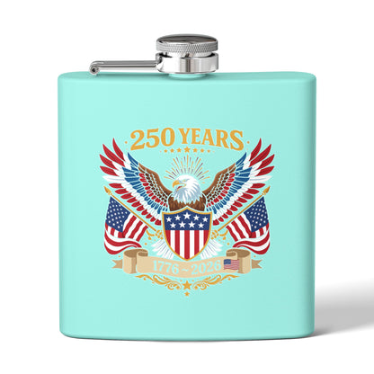 Stainless Steel Flask, 6oz