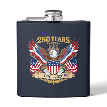 Stainless Steel Flask, 6oz