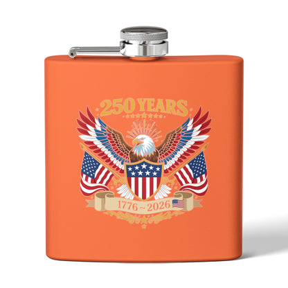 Stainless Steel Flask, 6oz