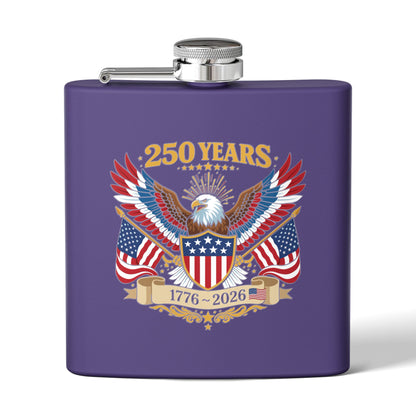 Stainless Steel Flask, 6oz