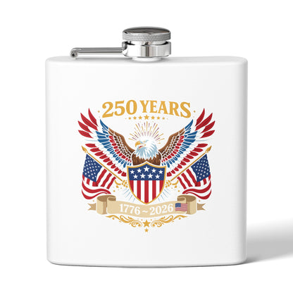 Stainless Steel Flask, 6oz